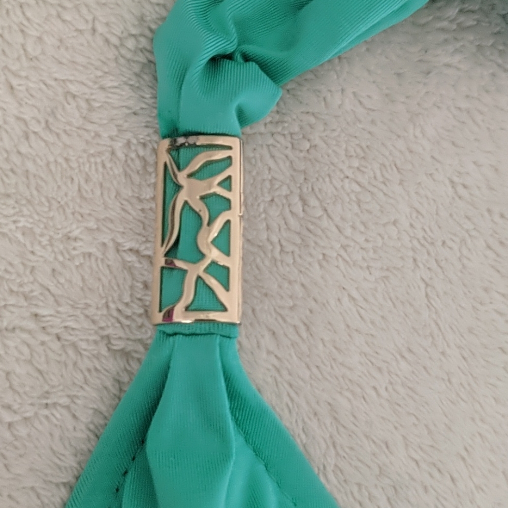 Voda Spearmint Envy Push Up String Top & Bottom - image 6